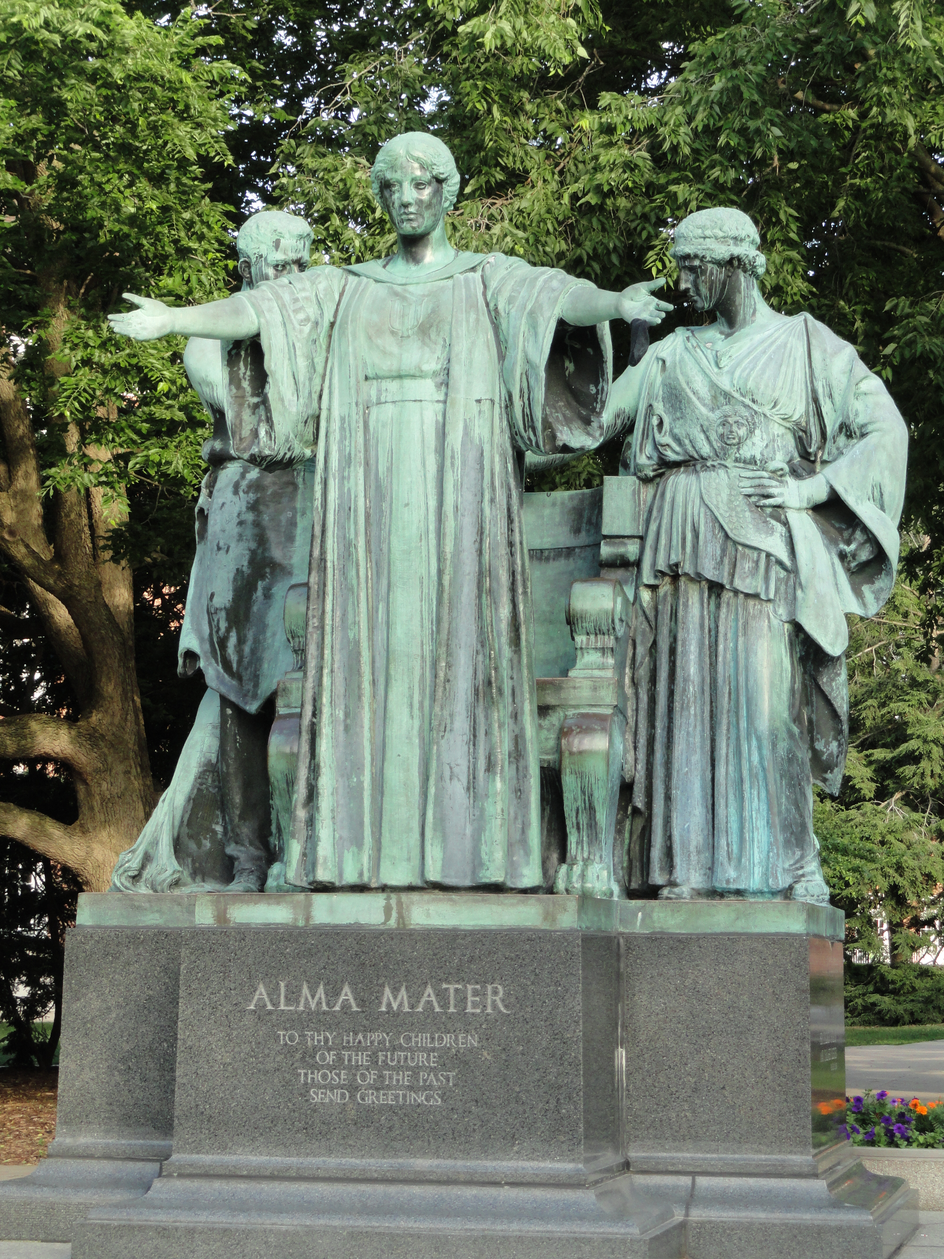 Alma Mater Illinois Sculpture Wikipedia