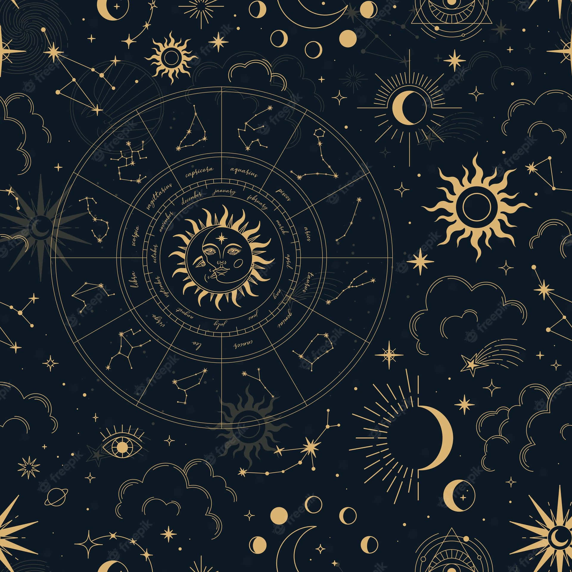 Astrology Background Wallpaper