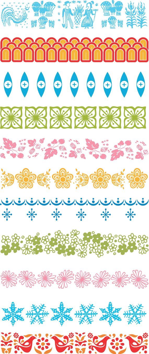 Pyrex Pattern Svg S Editable Vector Files For