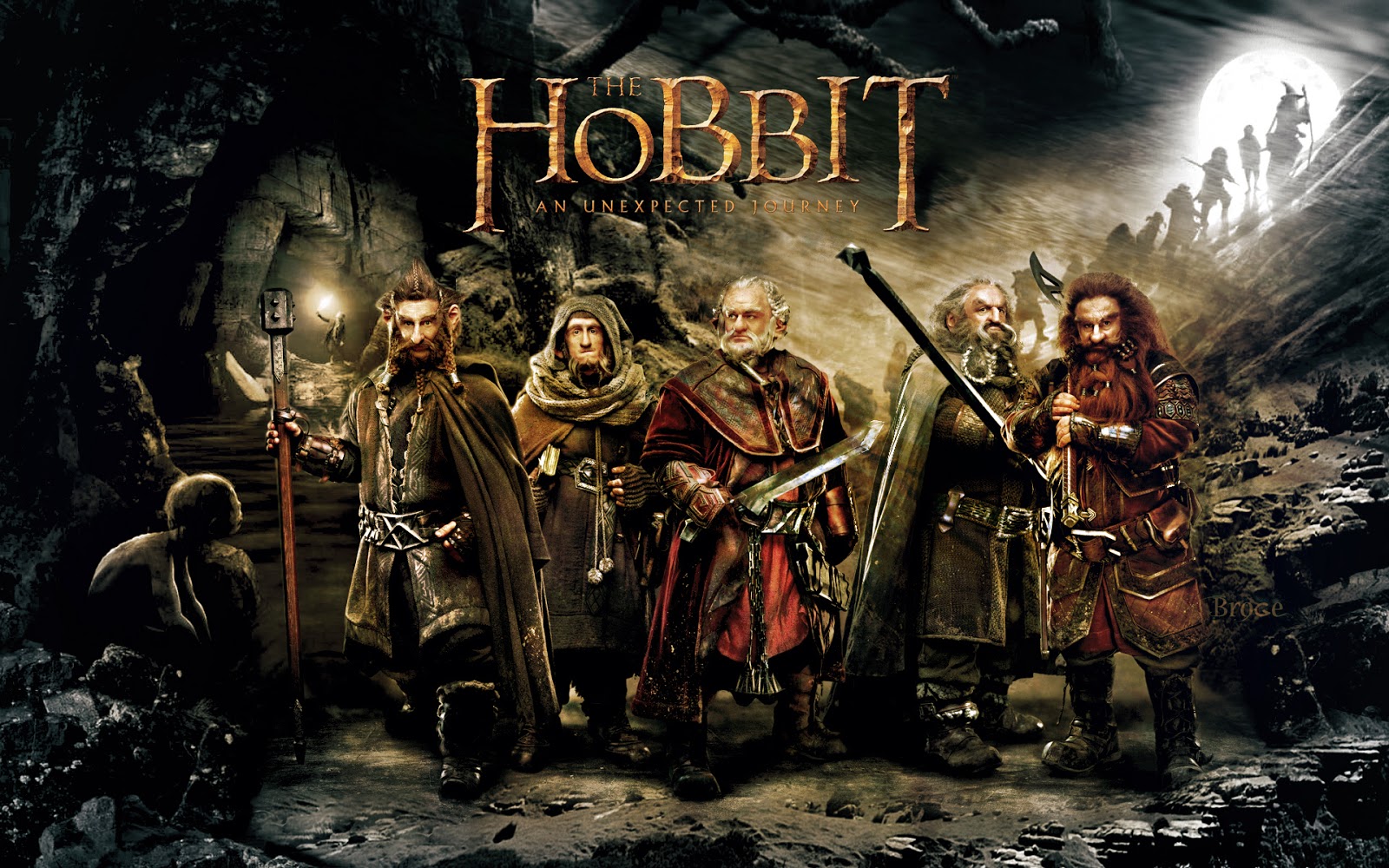 The Hobbit Movie Wallpaper Set 2 2013 Wallpaper 1600x1000