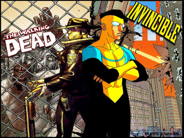 Twd And Invincible Wallpaper By Mkd82