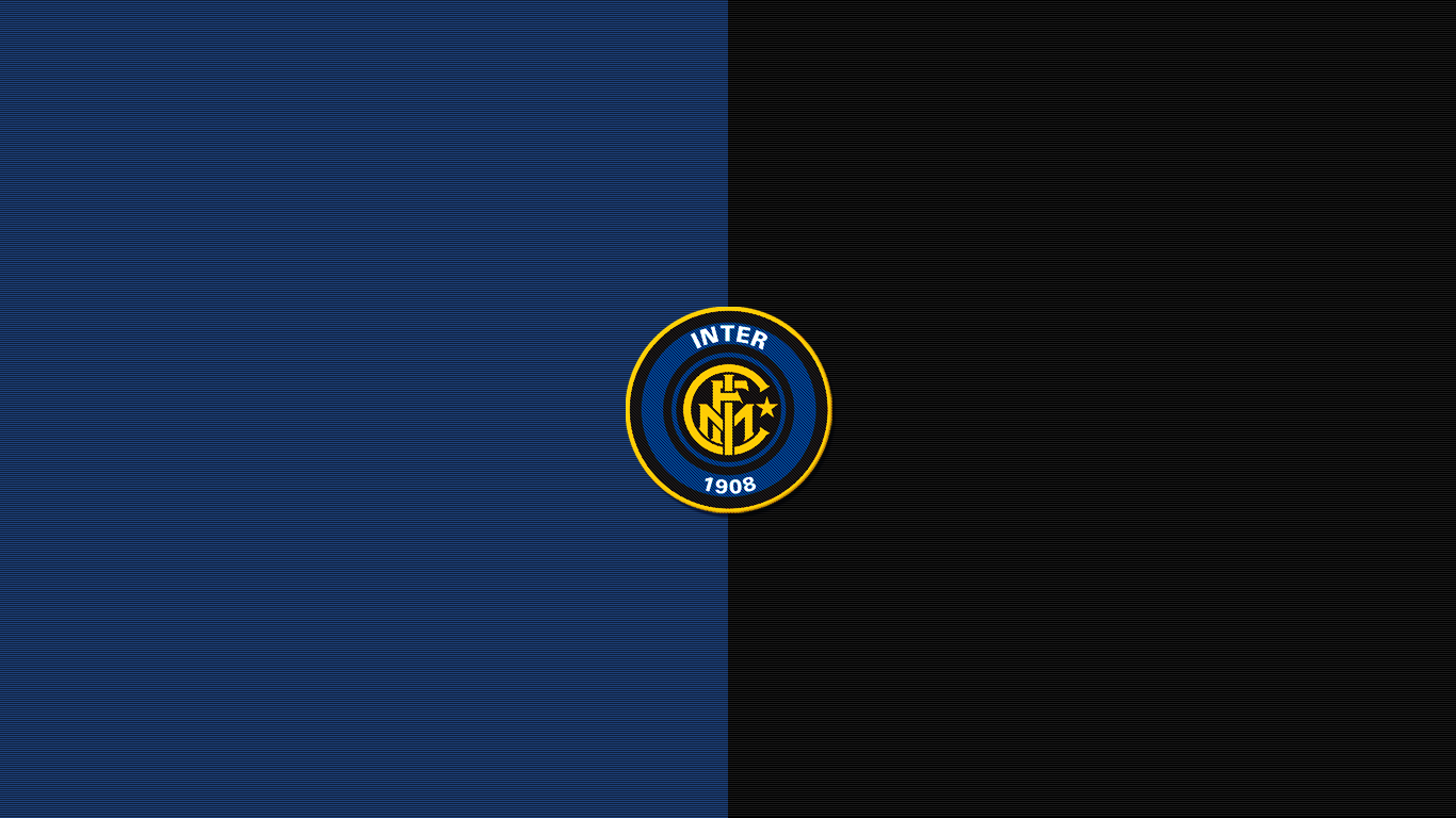 Black And Blue Inter Milan Logo Wallpaper Wide High