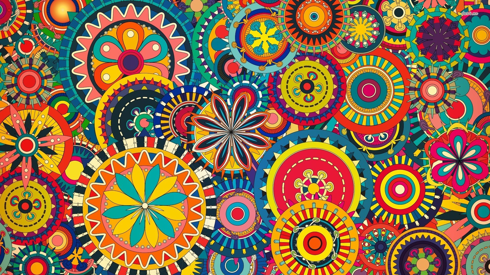 Colorful Pattern Wallpaper HD Pix