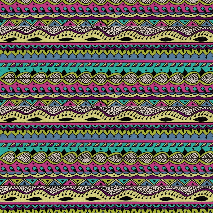 Colorful Aztec Wallpaper