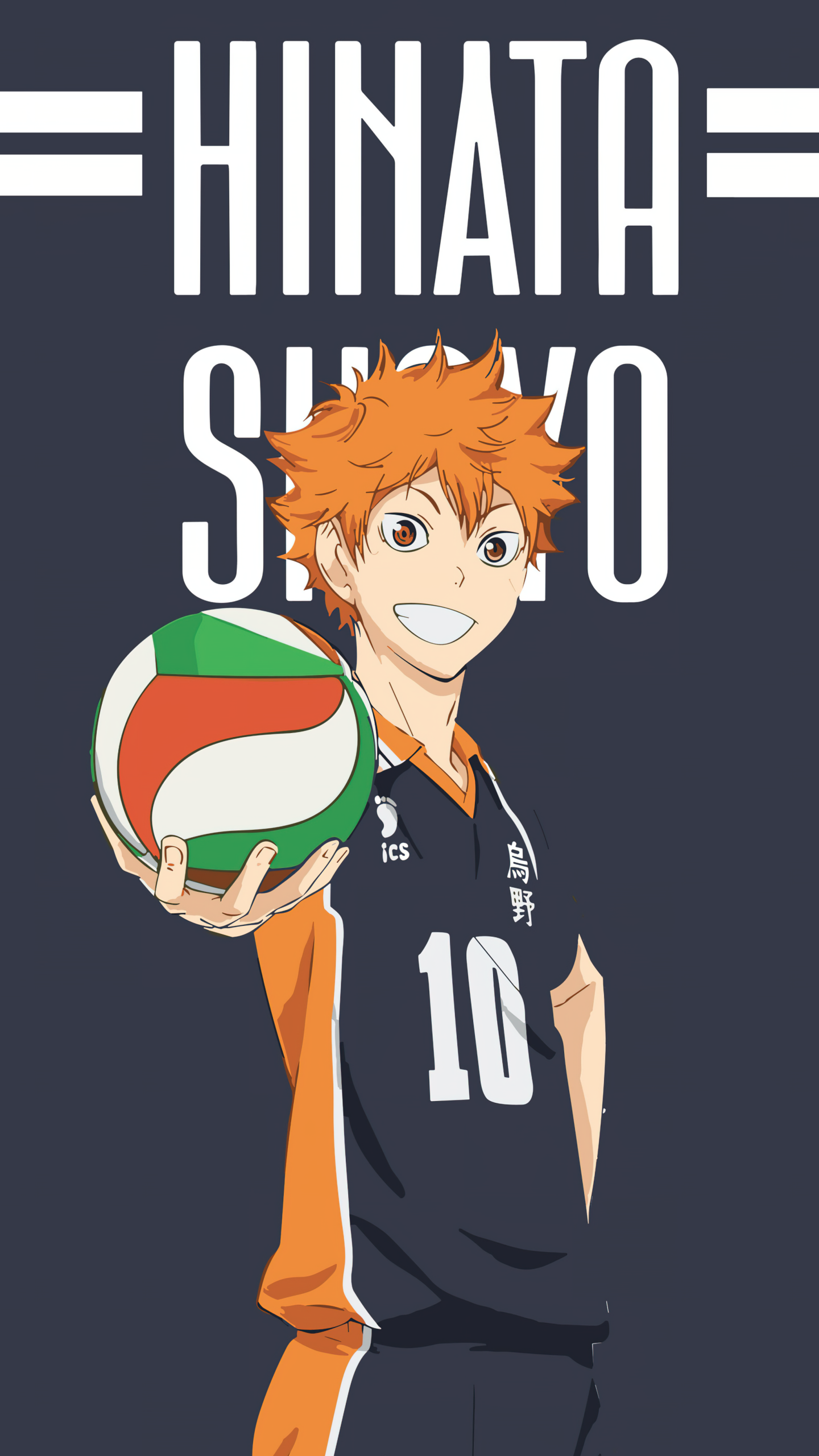 Shoyo Hinata Wallpaper 4k 8k Minimalist Haikyuu