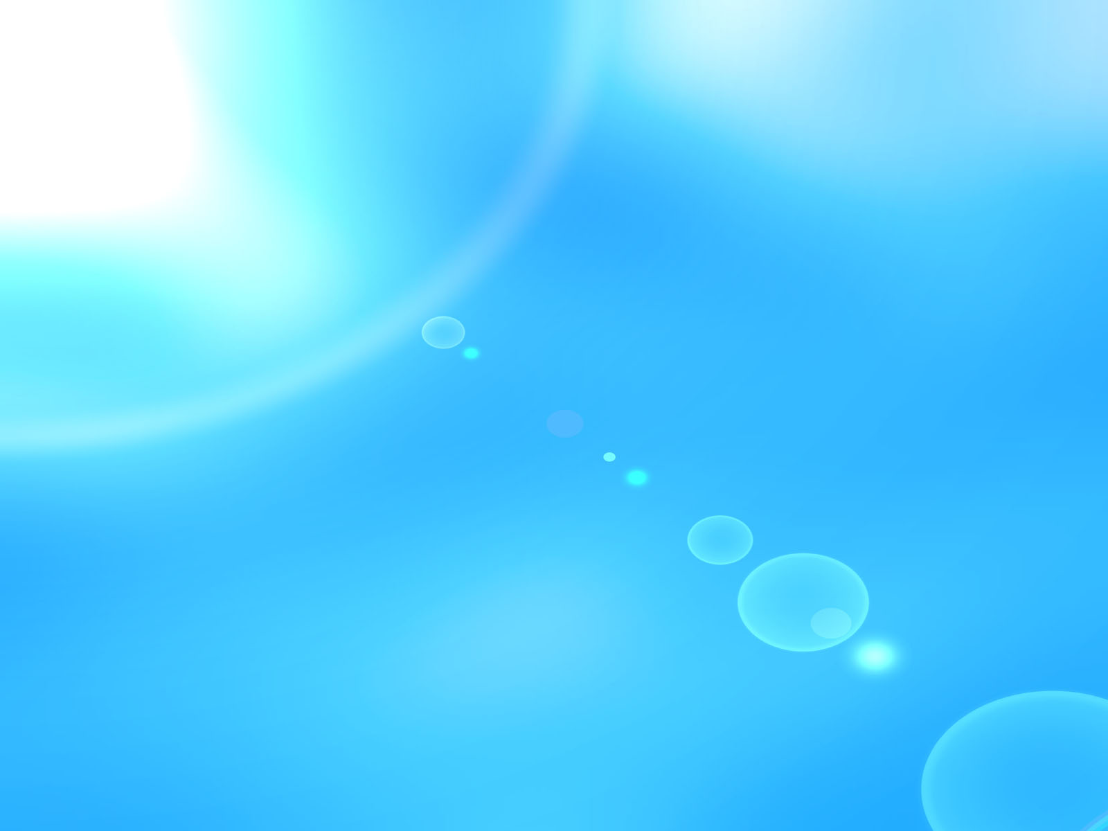 Blue Light Sun Wallpaper Desktop With