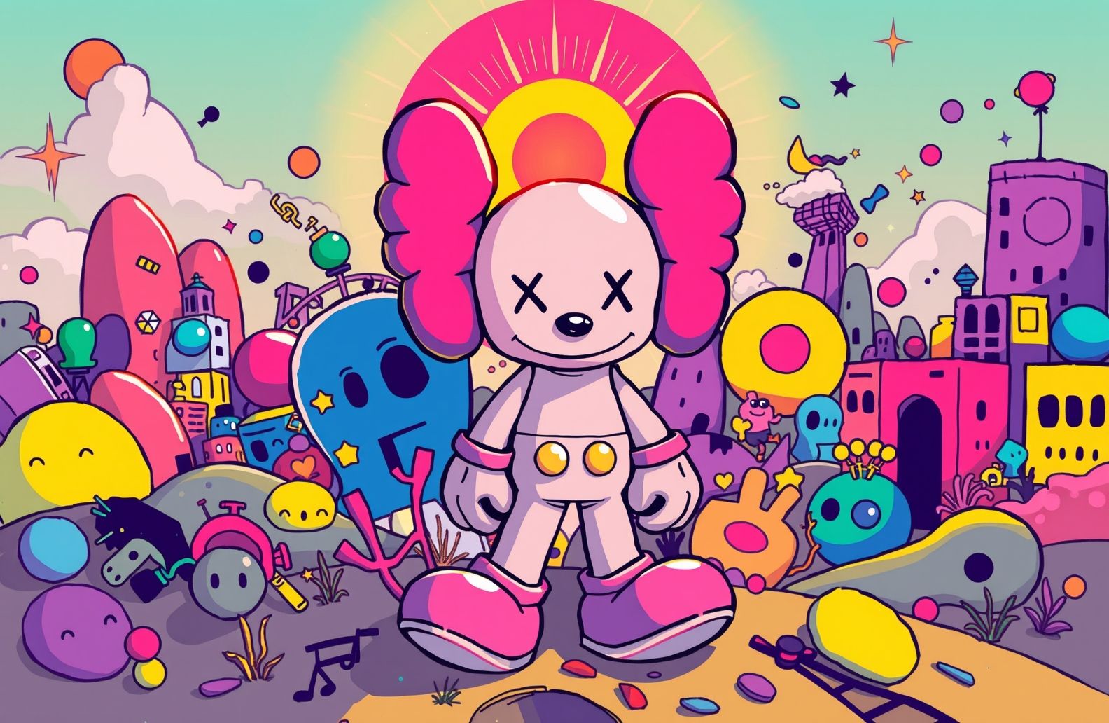 Kaws Hd Wallpaper