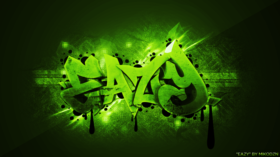 Eazy Graffiti Desktop Background By Mikodzn Designs Interfaces Web