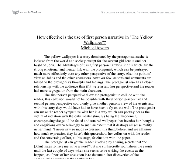 Free download in The Yellow Wallpaper GCSE Drama Marked by [612x523] for your