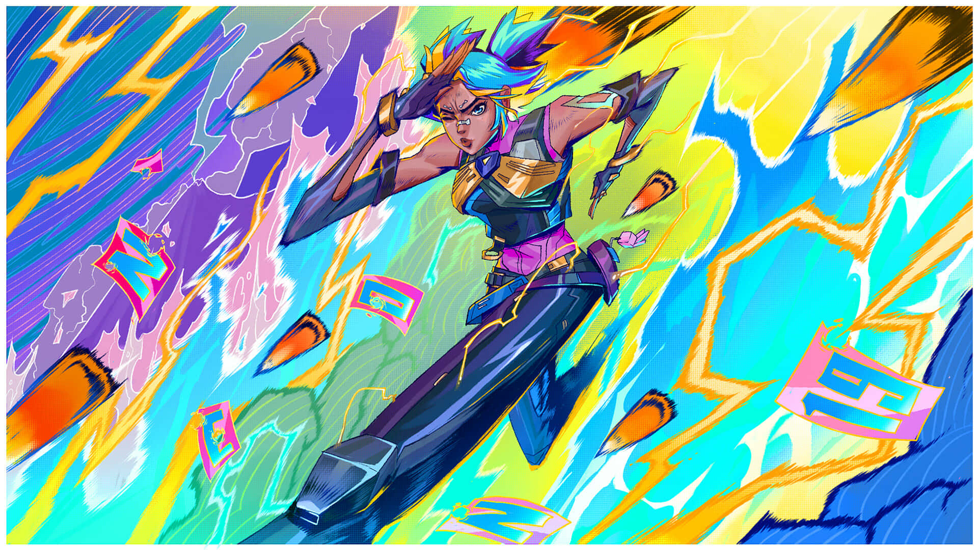 Neon Gaming Wallpaper