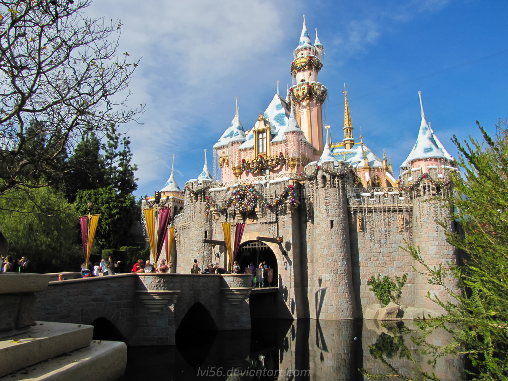Disneyland Castle Wallpaper By Lvi56