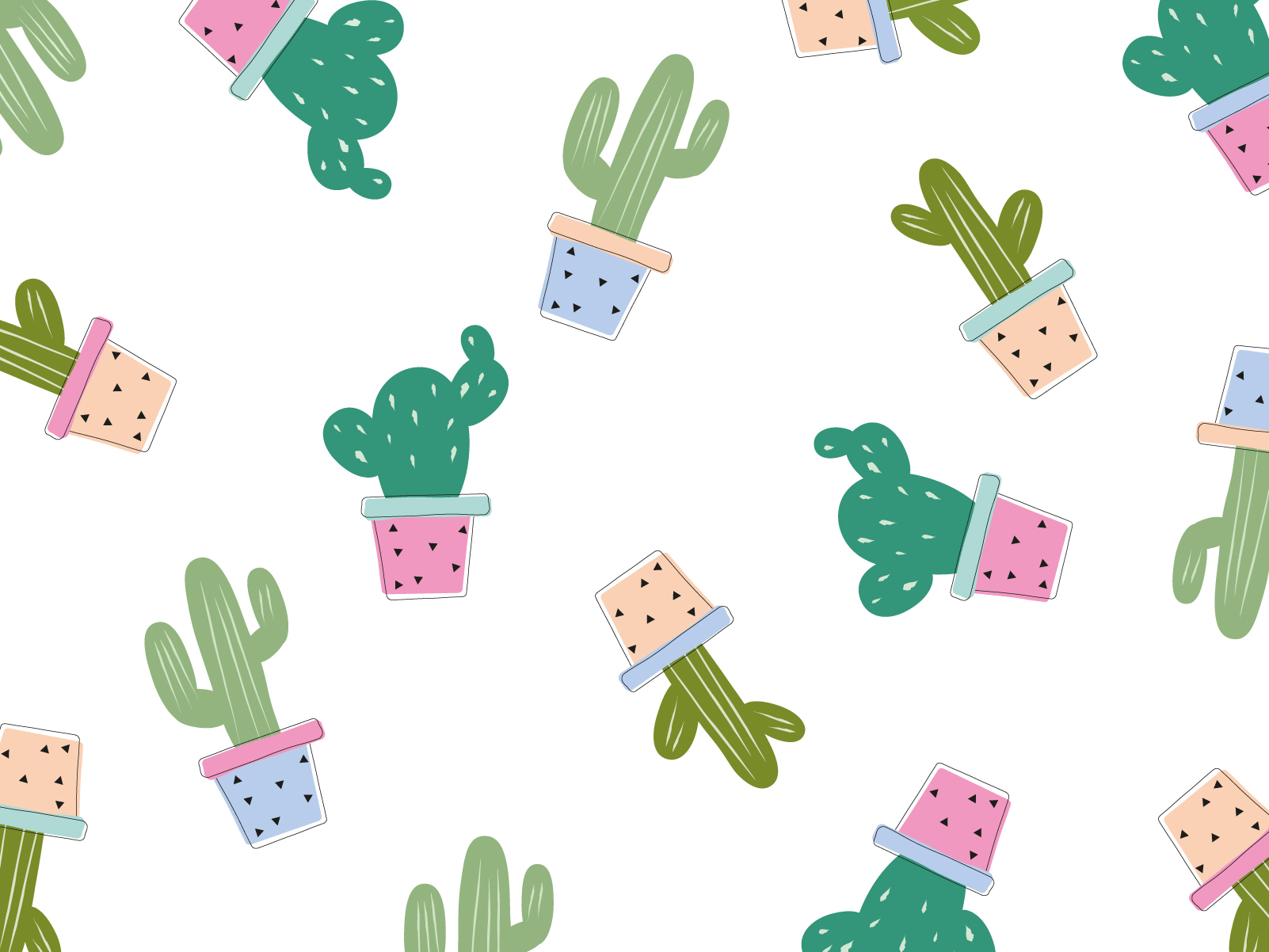 Cactus Wallpaper X