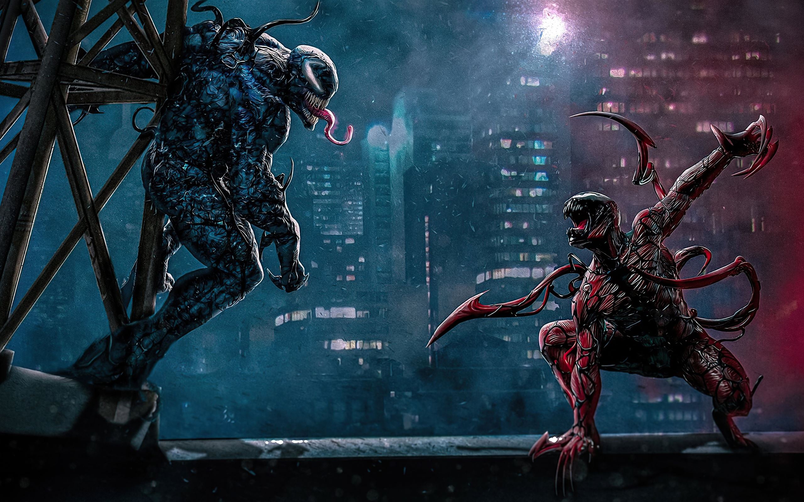 Venom Let There Be Carnage Poster 5k Macbook Air Wallpaper