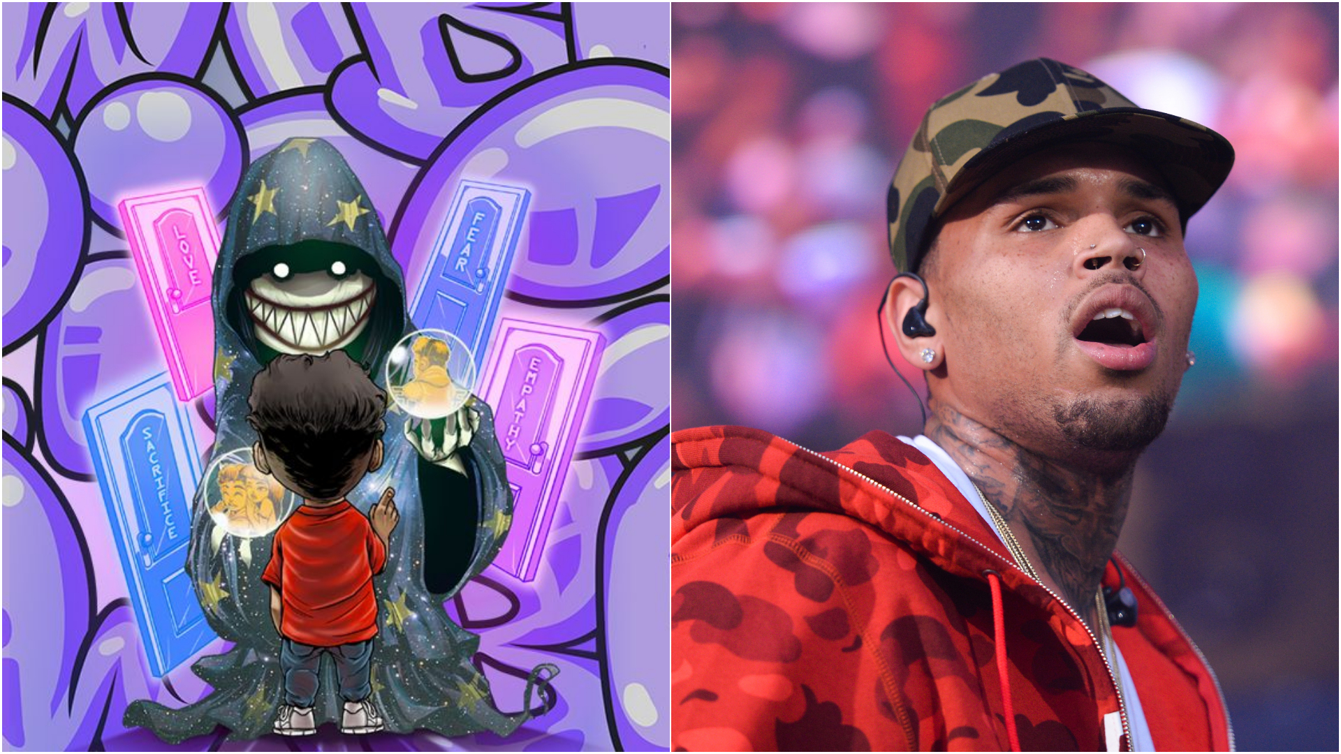 Cartoon Wallpaper Chris Brown