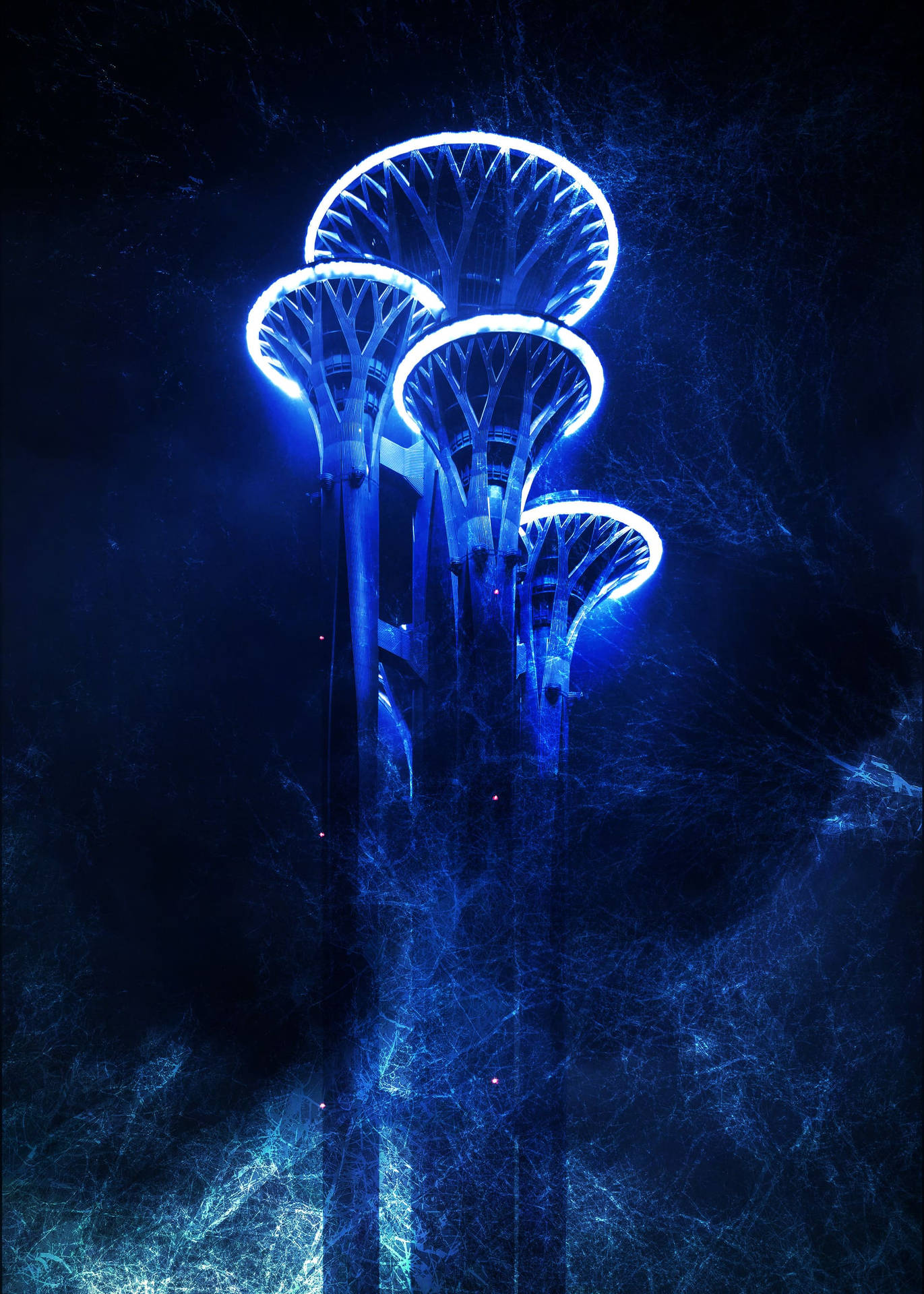 Dark Blue Aesthetic Wallpaper