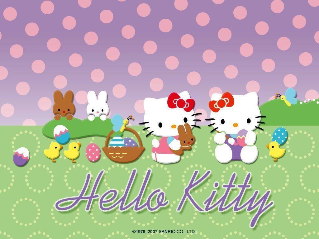 Hello Kitty Easter Wallpaper Forever