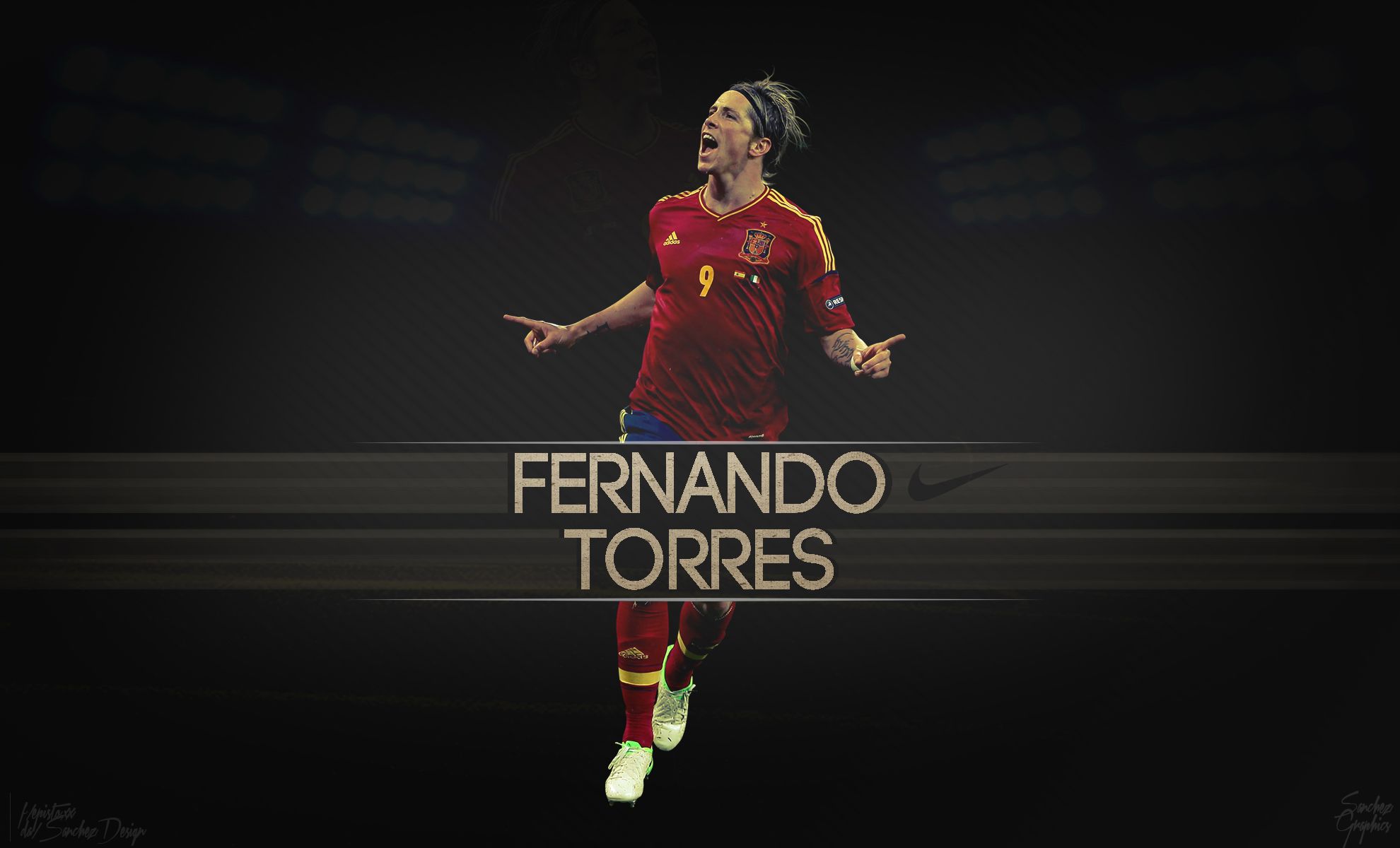 Fernando Torres Spain Exclusive HD Wallpaper T