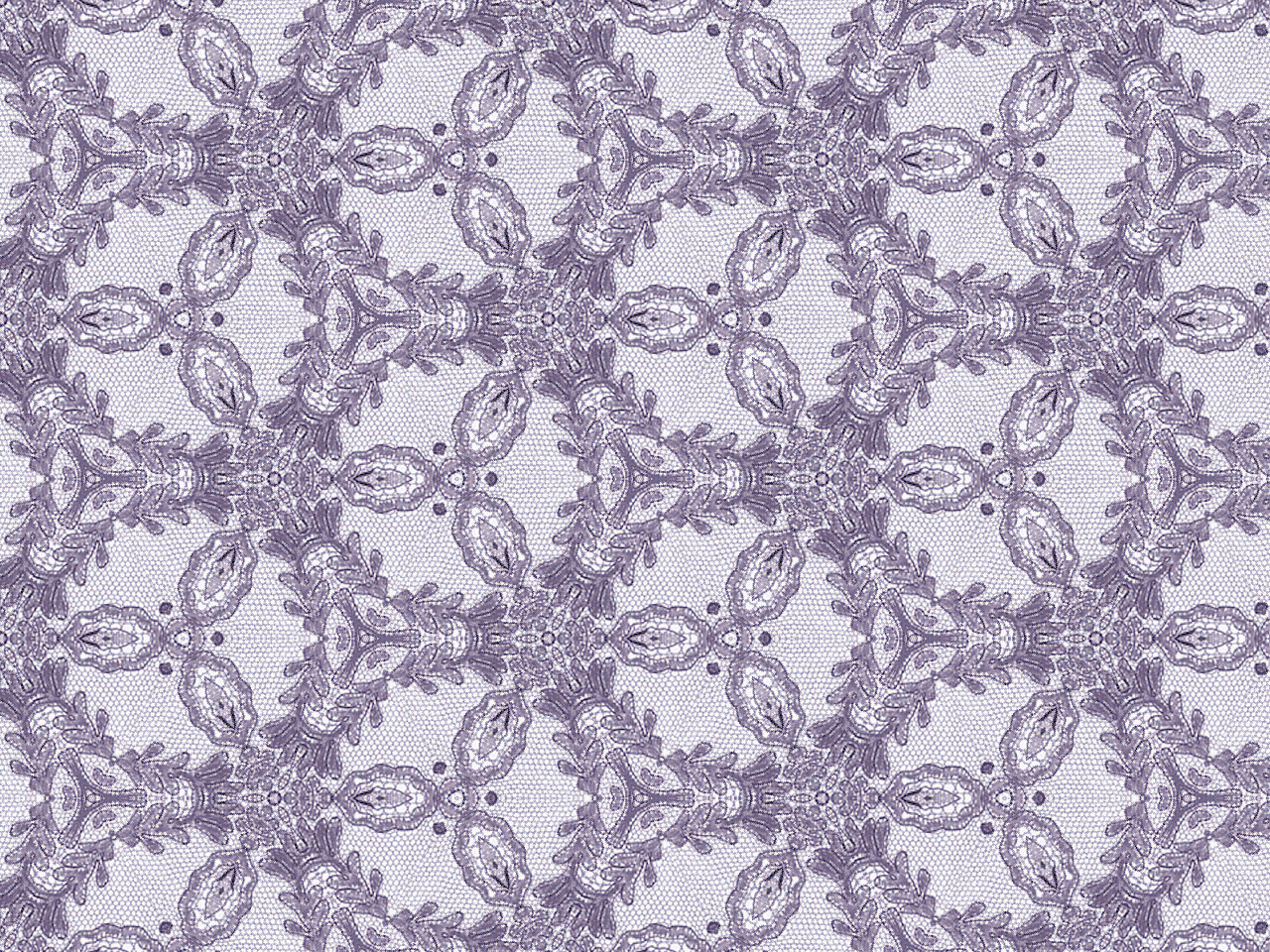 Of Lace Fine Purple Over White Fabric Background