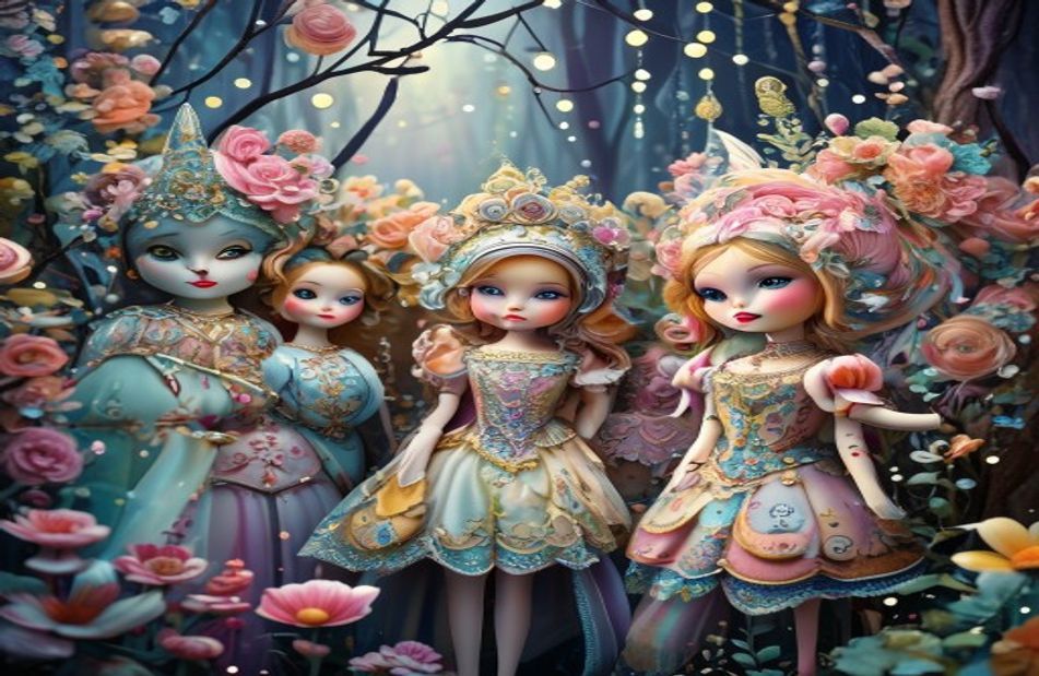 Beautiful Dolls Wallpaper