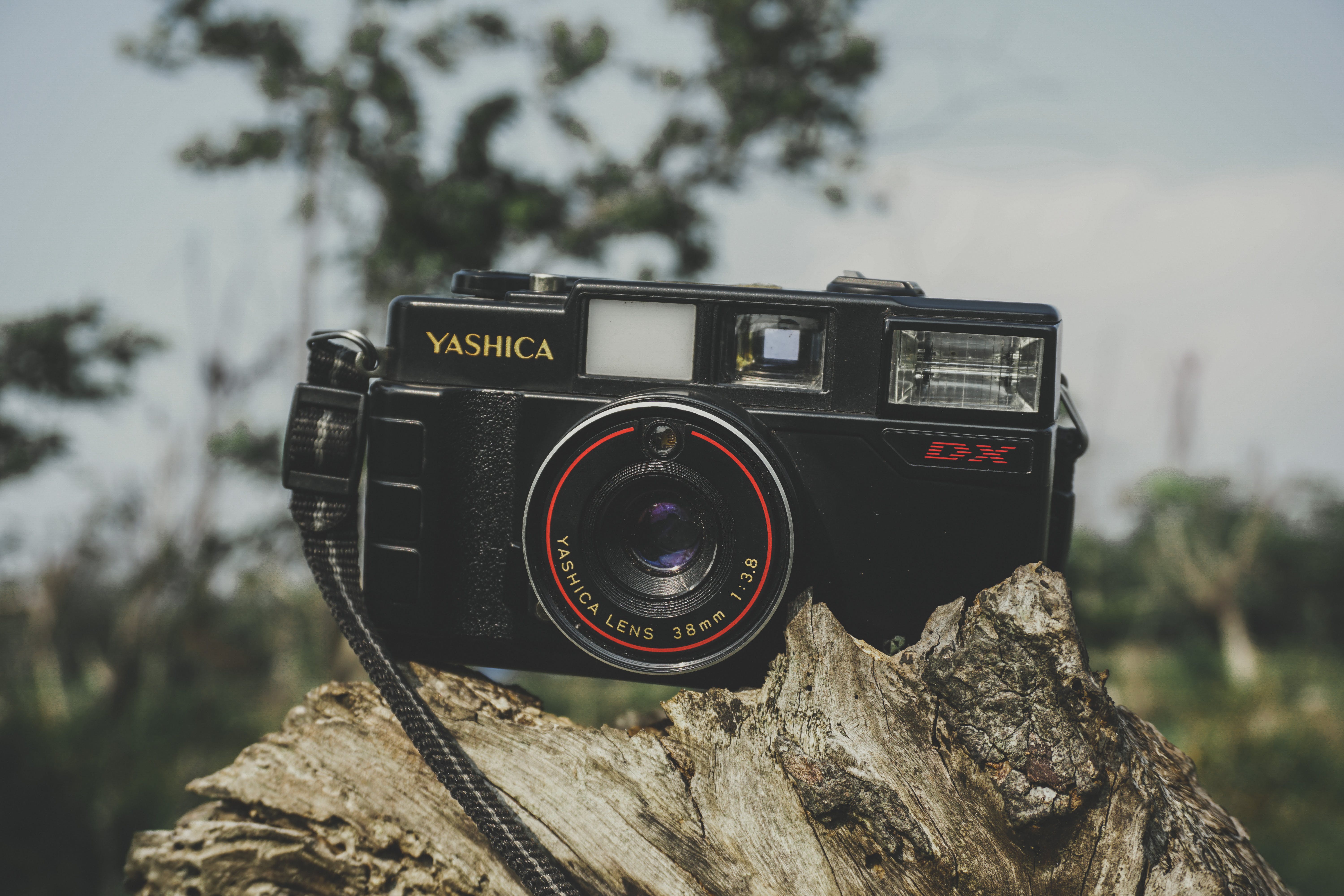 Black Yashica Film Camera Stock Photo Image Wallpaper HD