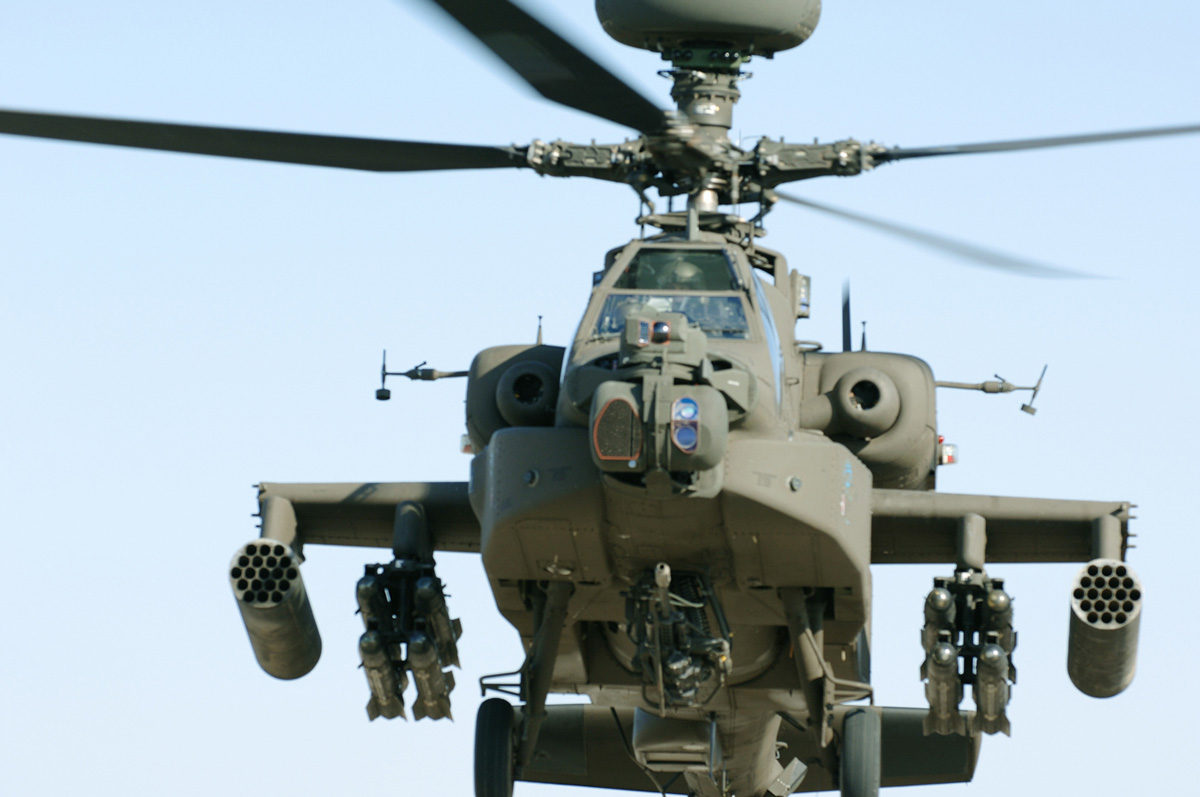 Military weapons Apache Helicopter 1200x797