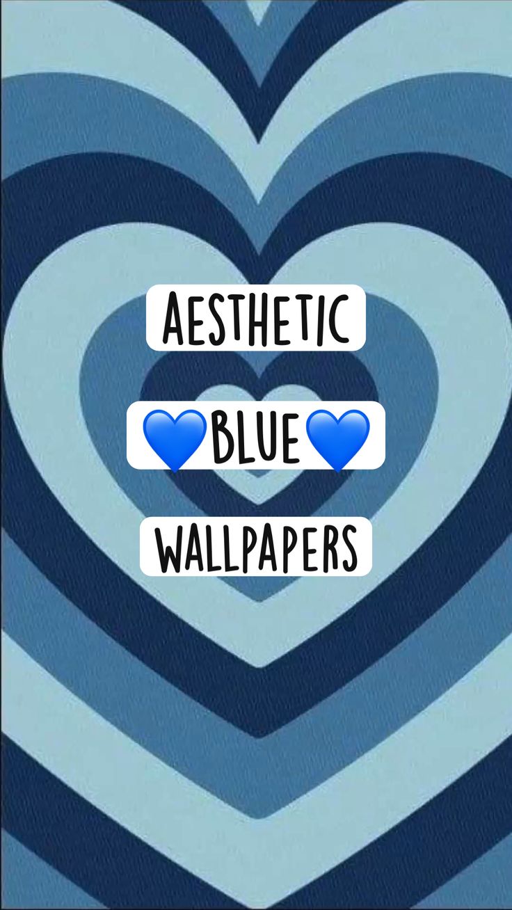 Aesthetic Blue Wallpaper