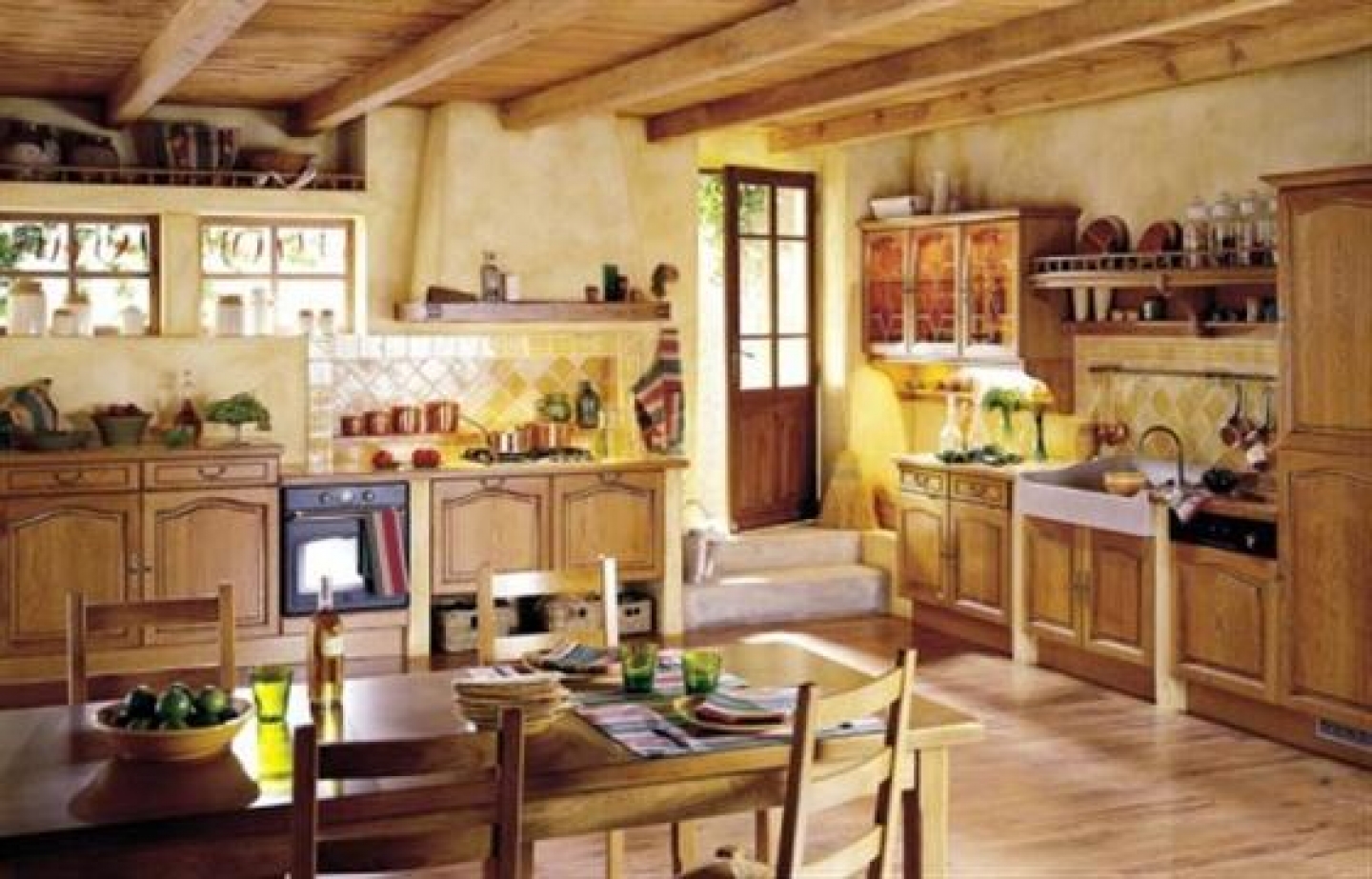 French Country Style Kitchen Design Ideas Home Interior