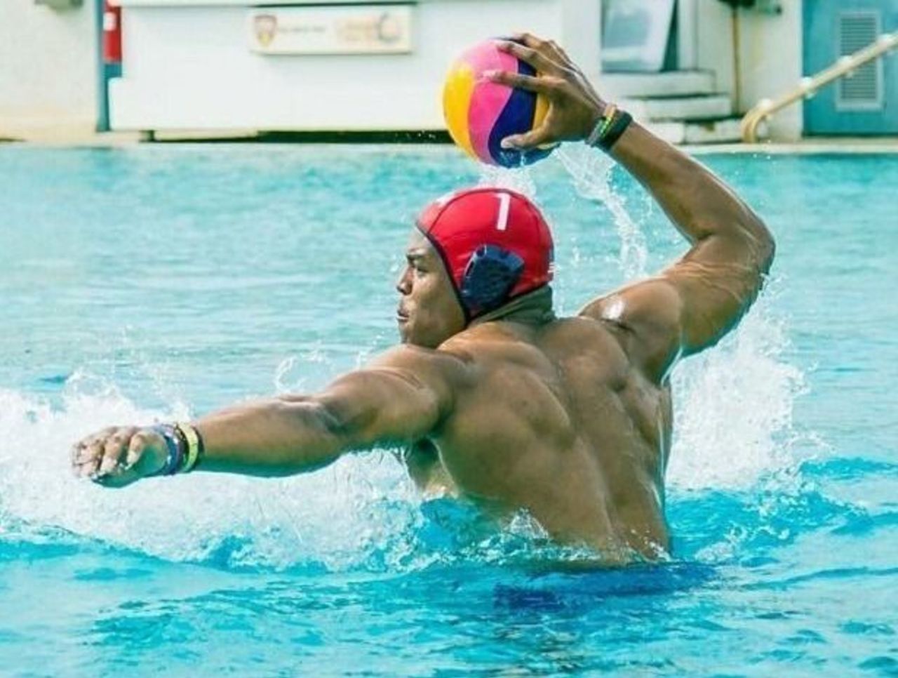 Cam Newton Is One Scary Water Polo Player Thescore