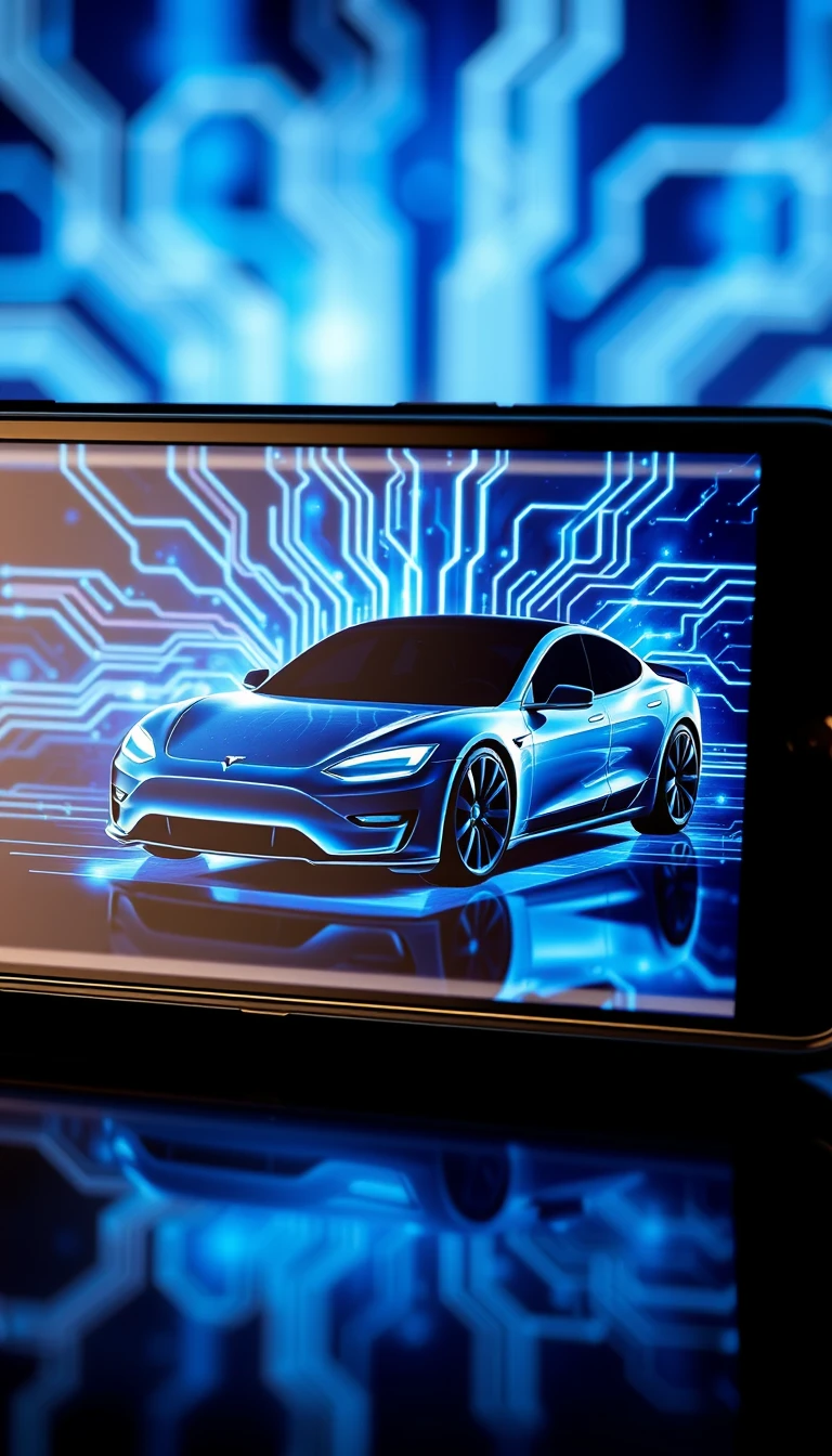 Tesla Phone Wallpaper