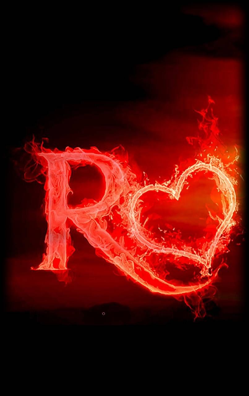 R Letter Wallpaper By Andy