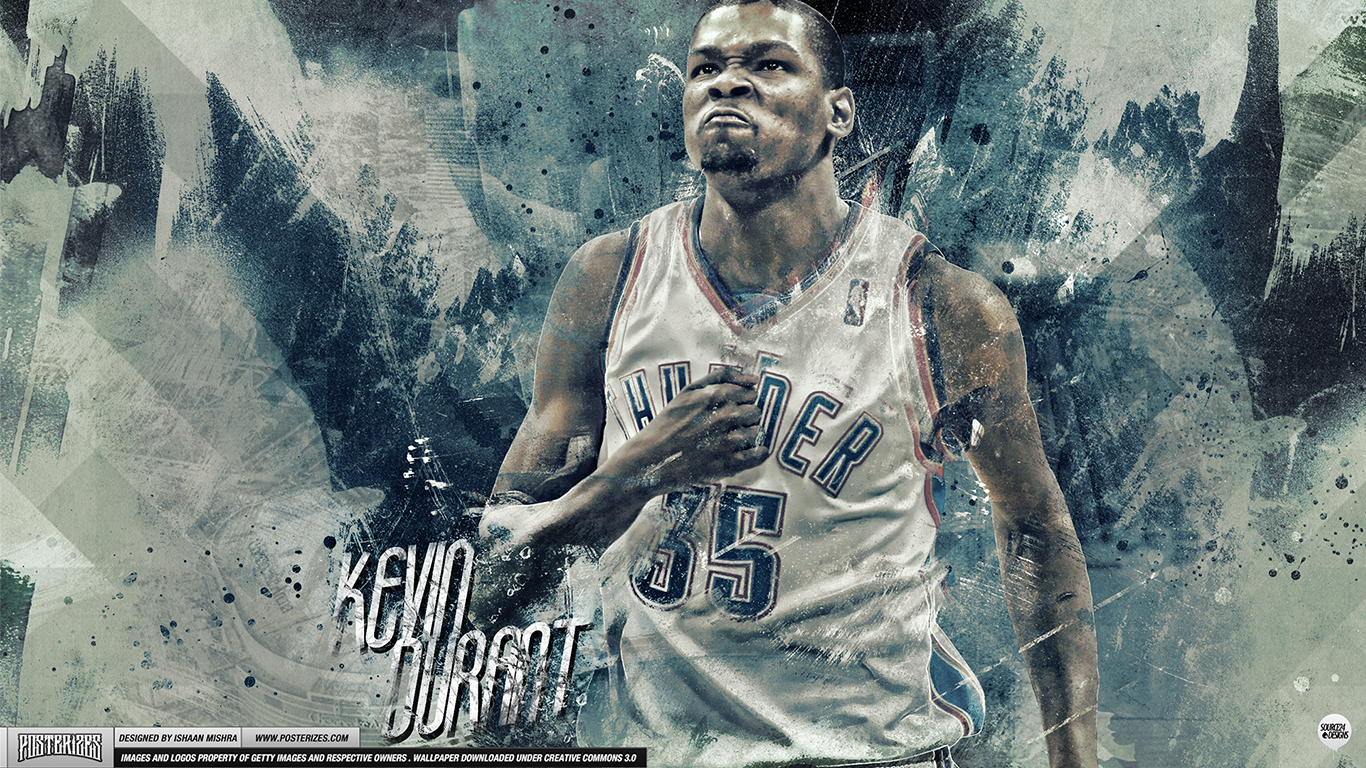 Kevin Durant Beast Mode Wallpaper Posterizes The Magazine
