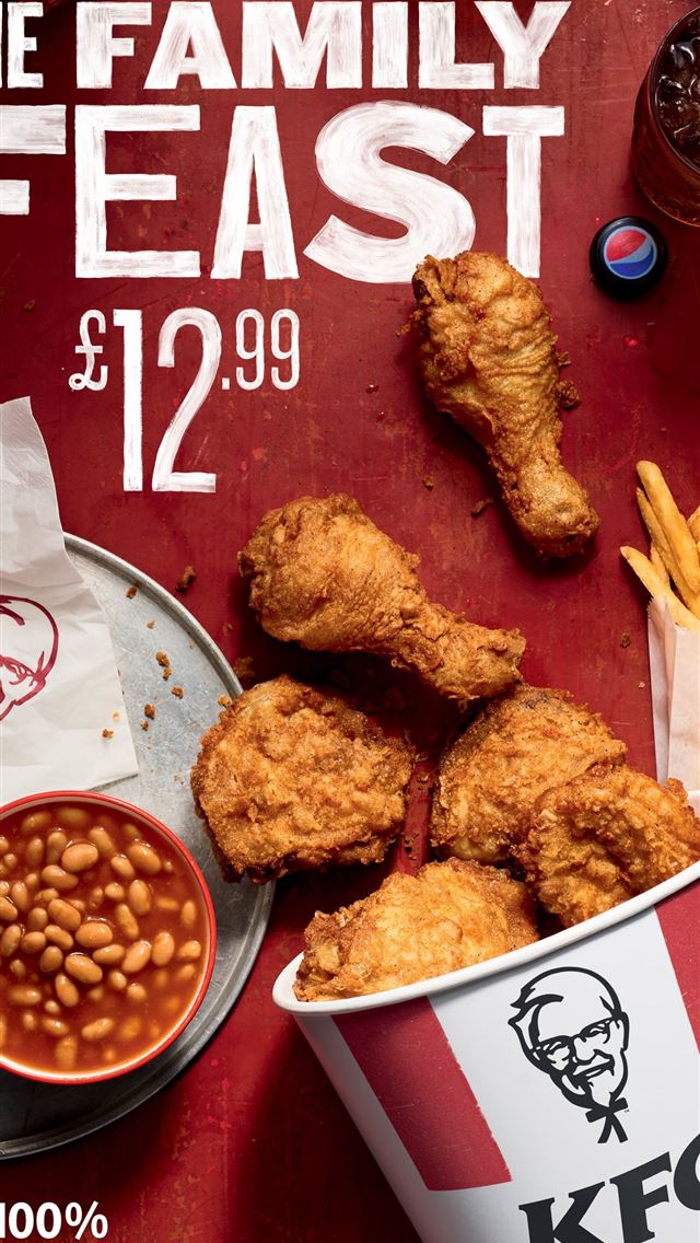 Hình nền KFC Chicken sẽ khiến bạn muốn nếm thử vị ngon đặc trưng của loại gà nổi tiếng này ngay lập tức. Nét rung động trên mỗi miếng gà sẽ khiến bạn cảm nhận được sự tinh tế và tuyệt vời mà chỉ KFC mới có.
