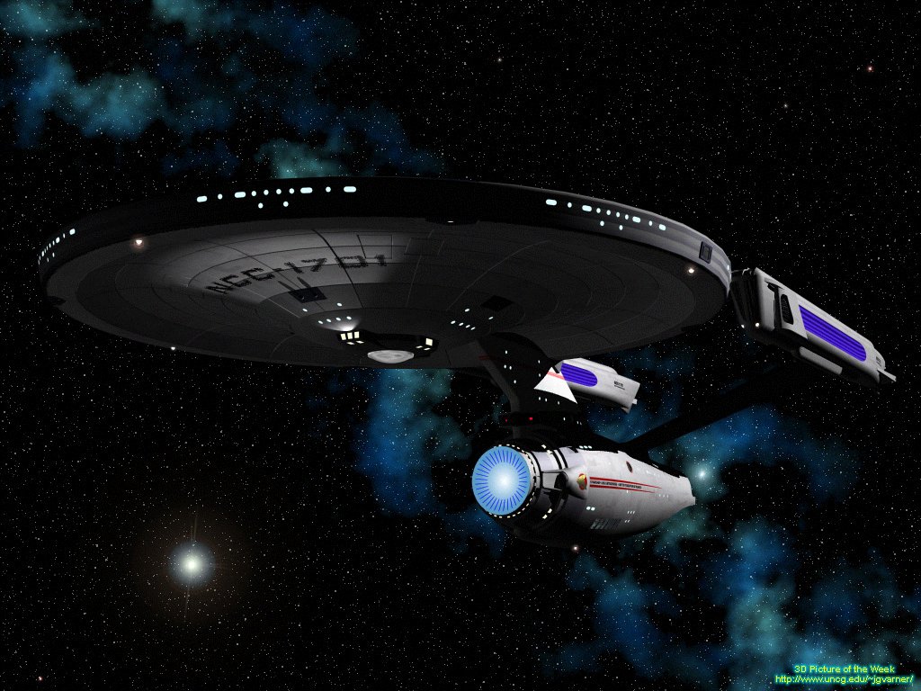 Desktop Wallpaper 3d Picture Of Star Trek