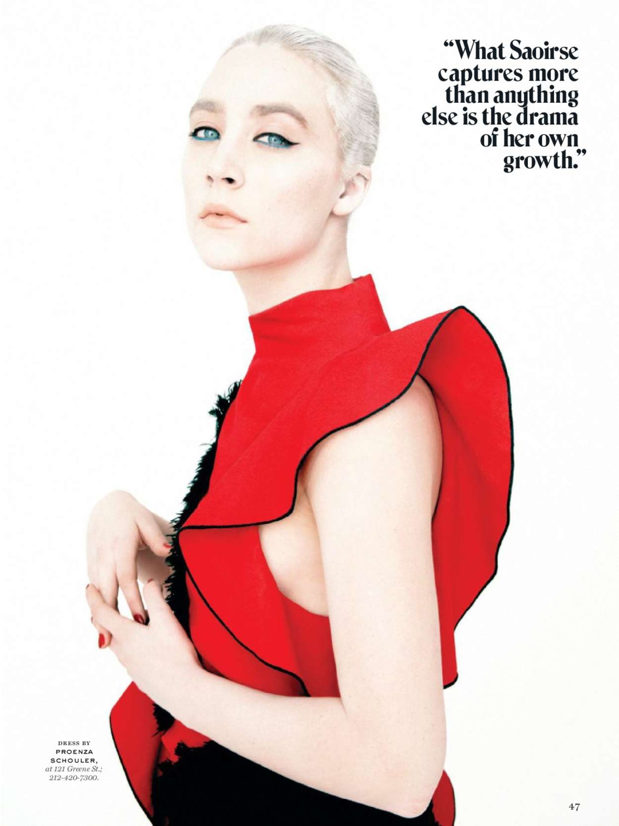 Saoirse Ronan New York Magazine February