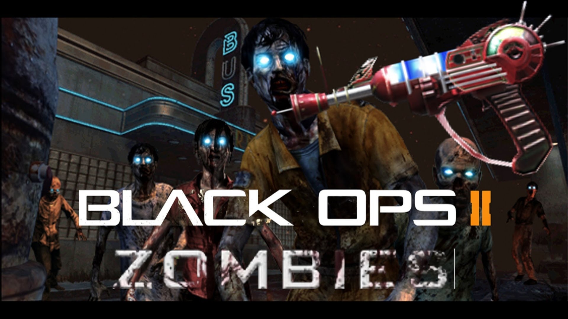 BLACK OPS 2 ZOMBIES Weapons List   ALL Guns Grenades   Call of