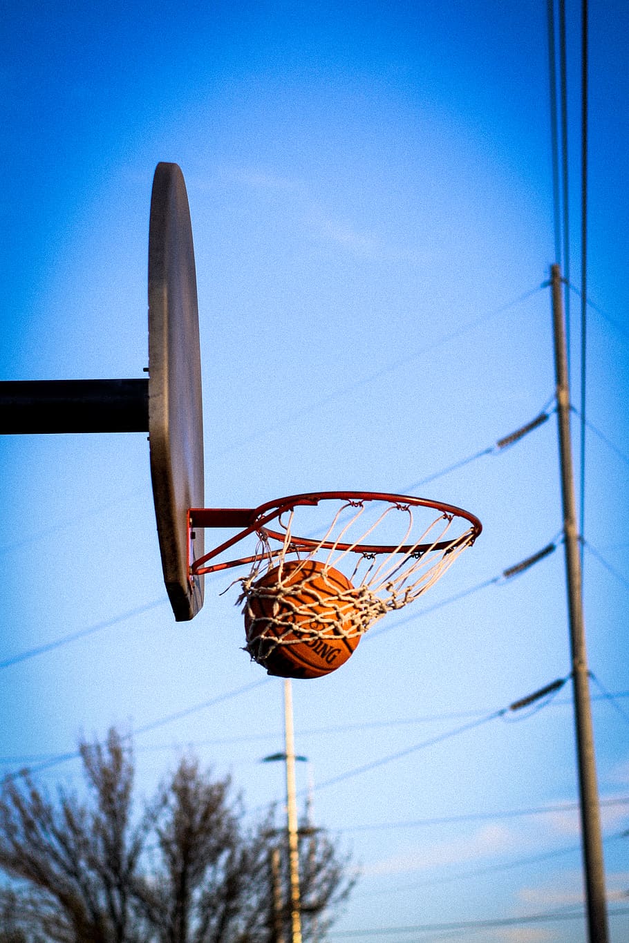HD Wallpaper Basketball Basket Court