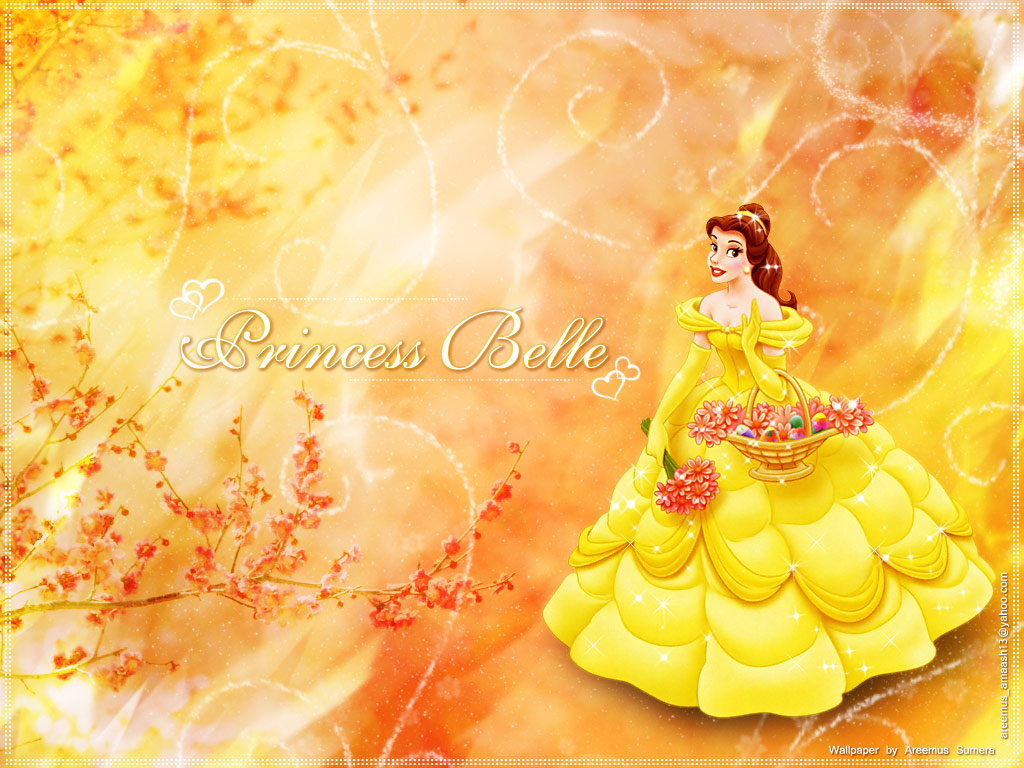 Belle Disney Princess Wallpaper