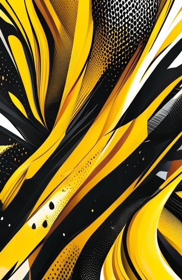 Black And Yellow Hd Wallpaper