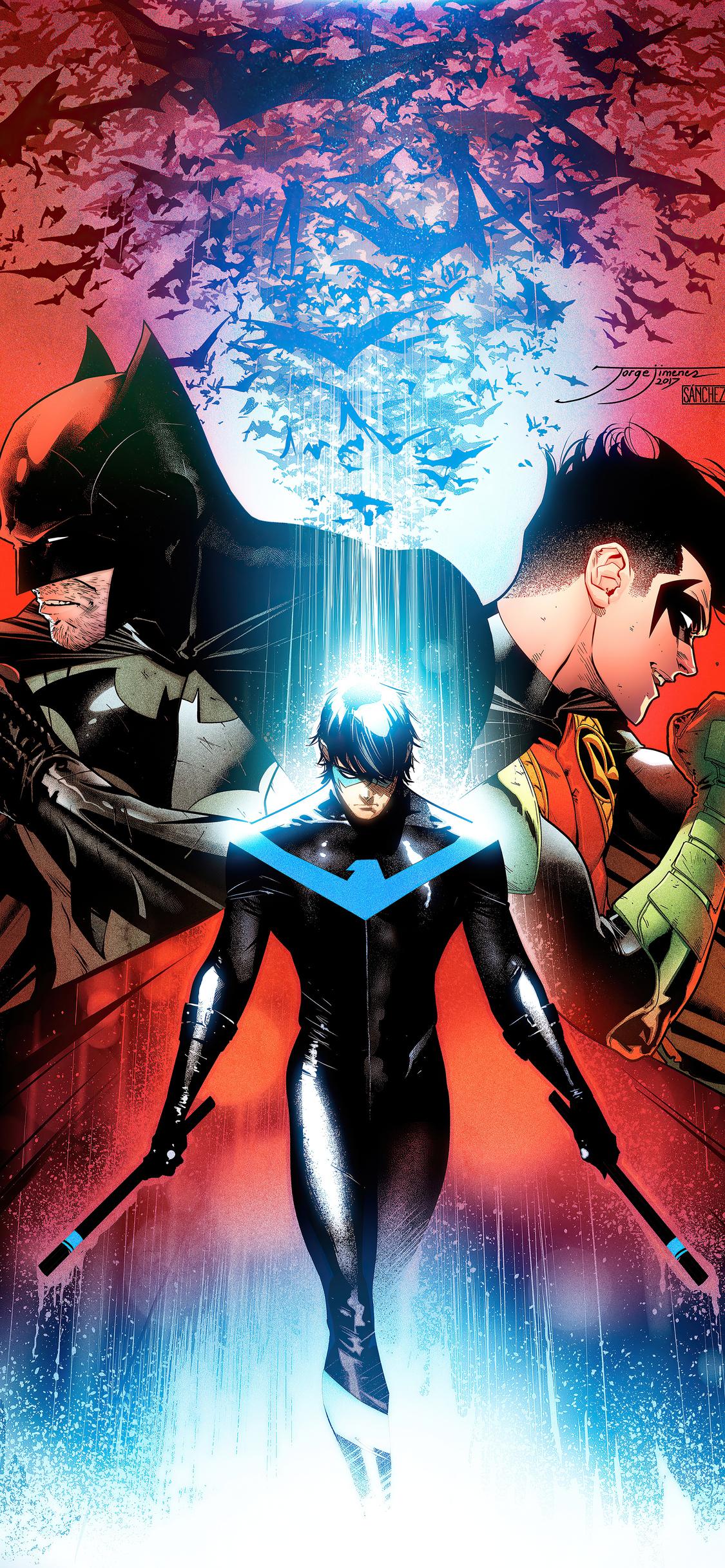 Batman Robin And Nightwing iPhone Xs X