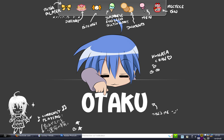 Free Download Otaku Desktop By Kodzuki 900x563 For Your Desktop