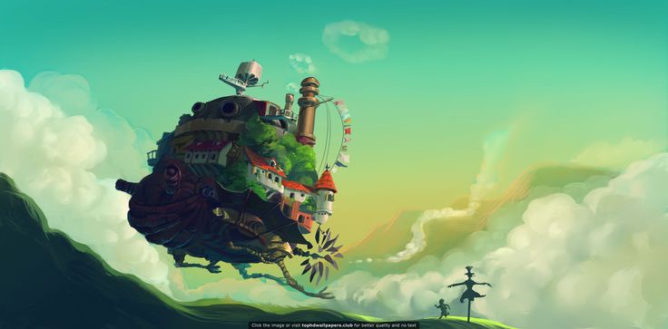 Howl Moving Castle 4k Or HD Wallpaper For Your Pc Mac Mobile