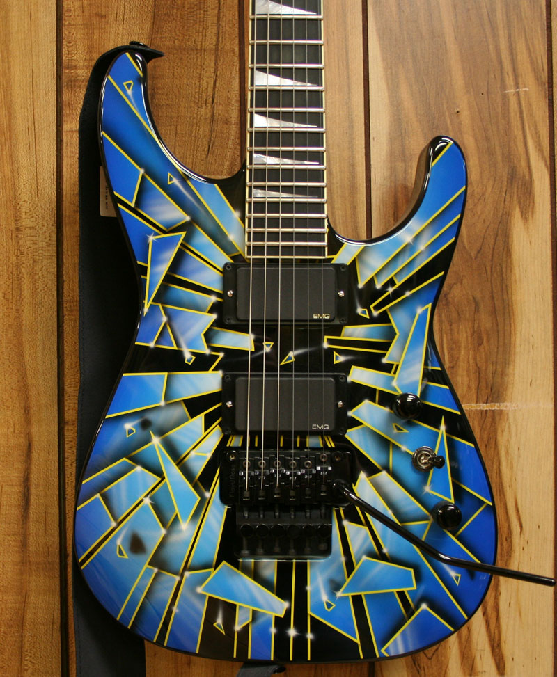 Awesome Guitar Paint Jobs Here Is One Of His