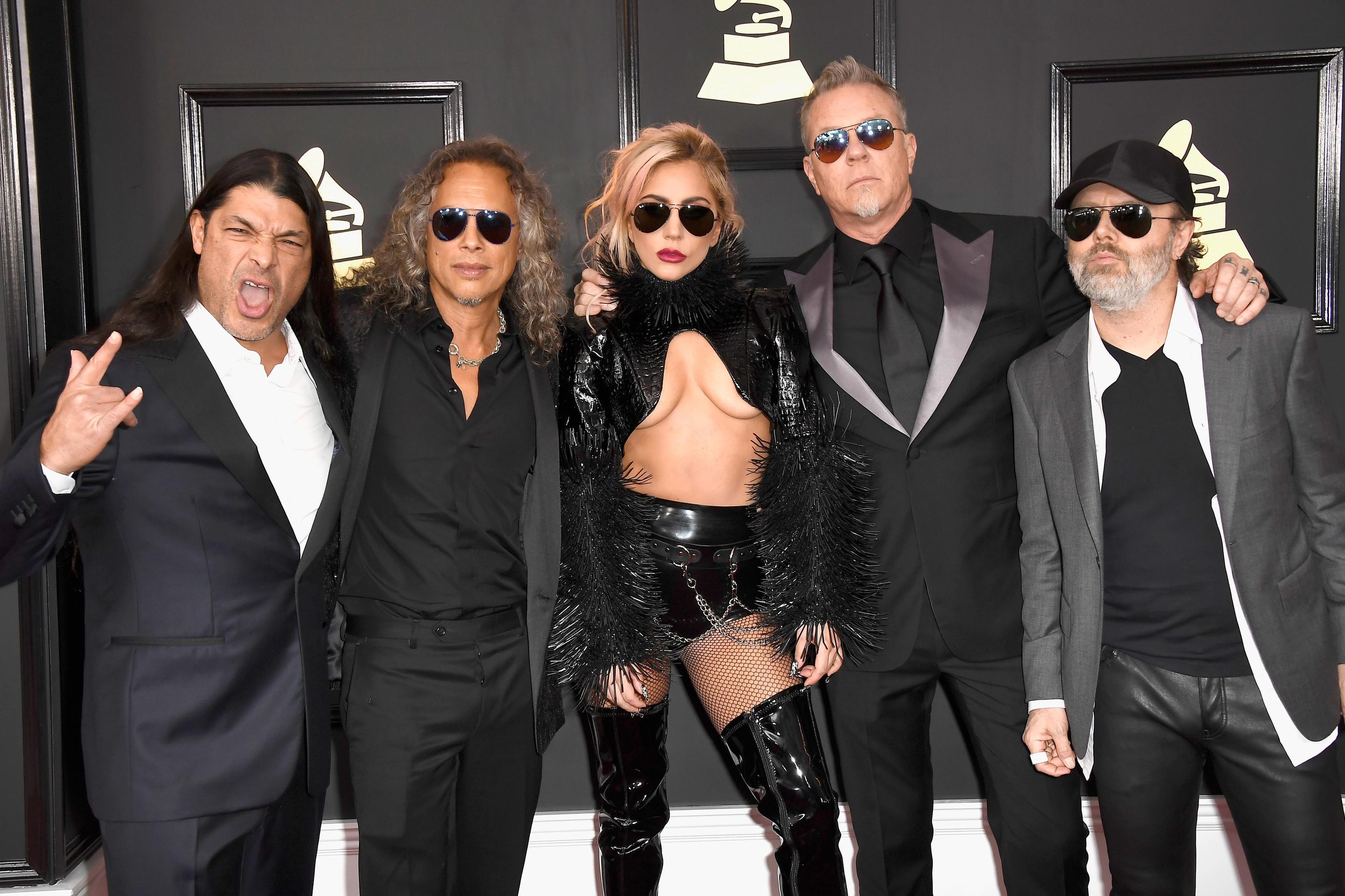 Lady Gaga Im Duett Mit Metallica Bei Den Grammys