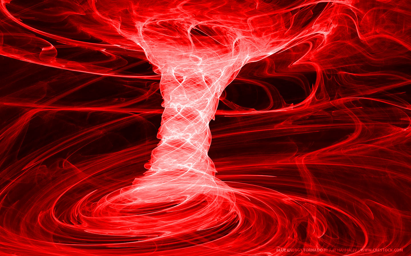 Tornado And Lightning Wallpaper Red By