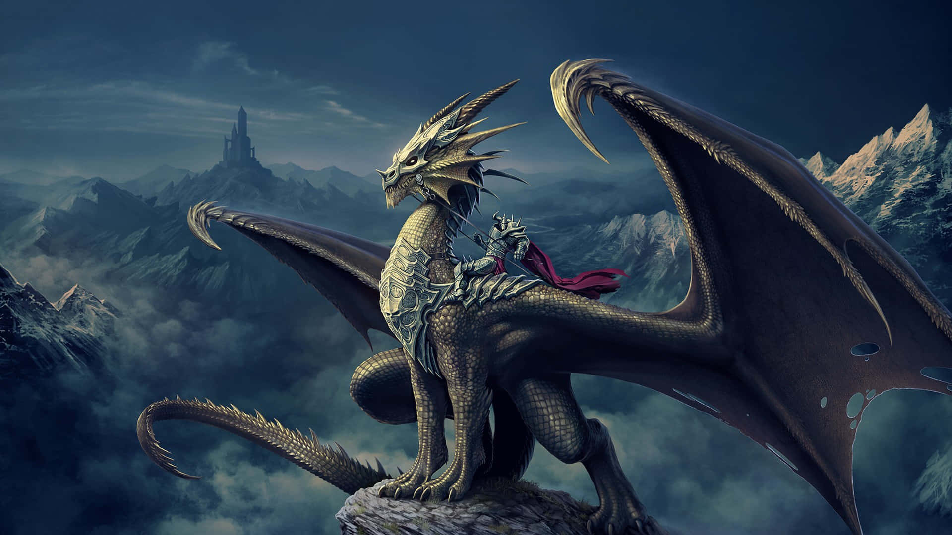 Epic Dragon 4k Wallpaper