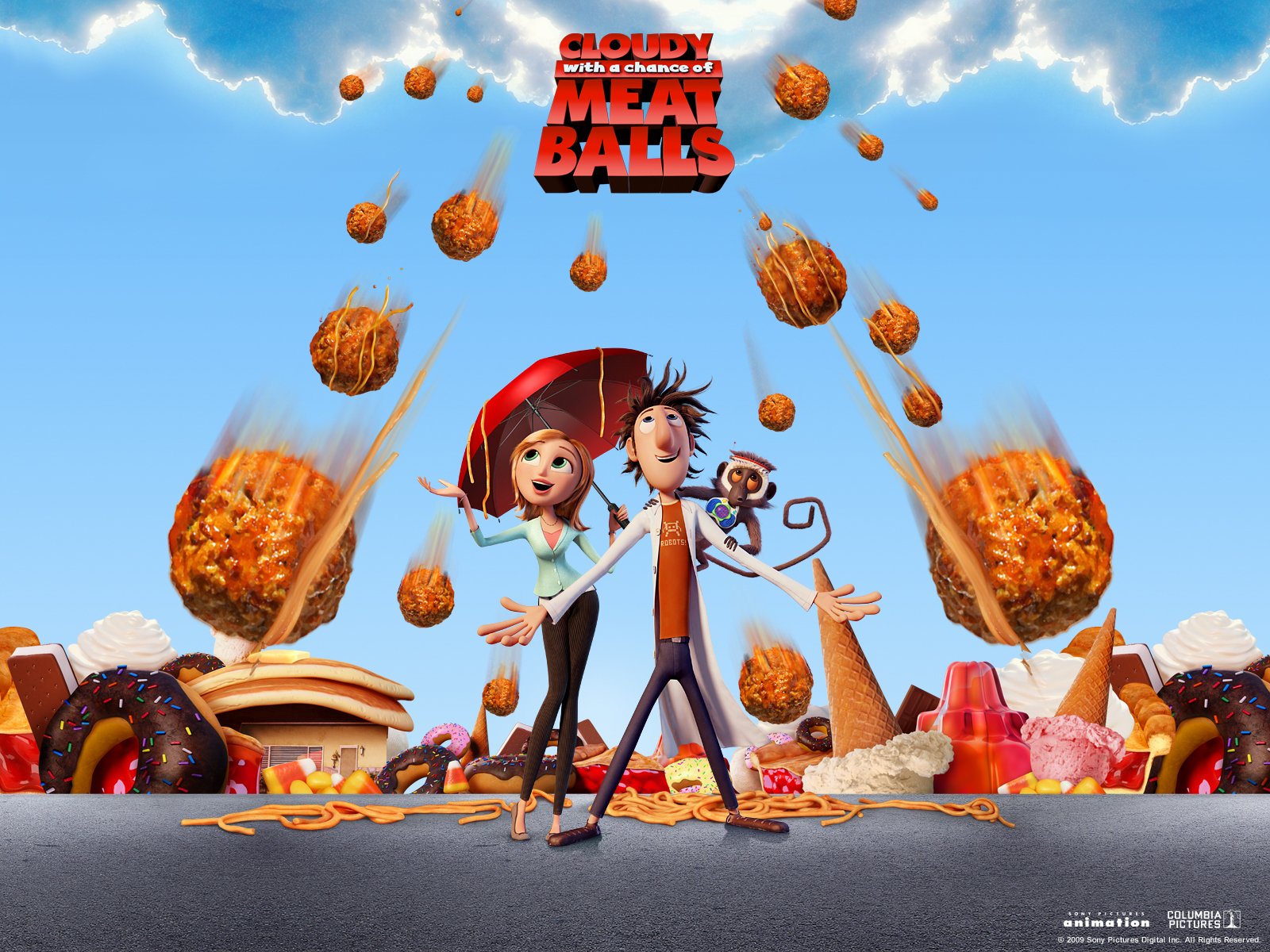 Cloudy With A Chance Of Meatballs Bakgrund And