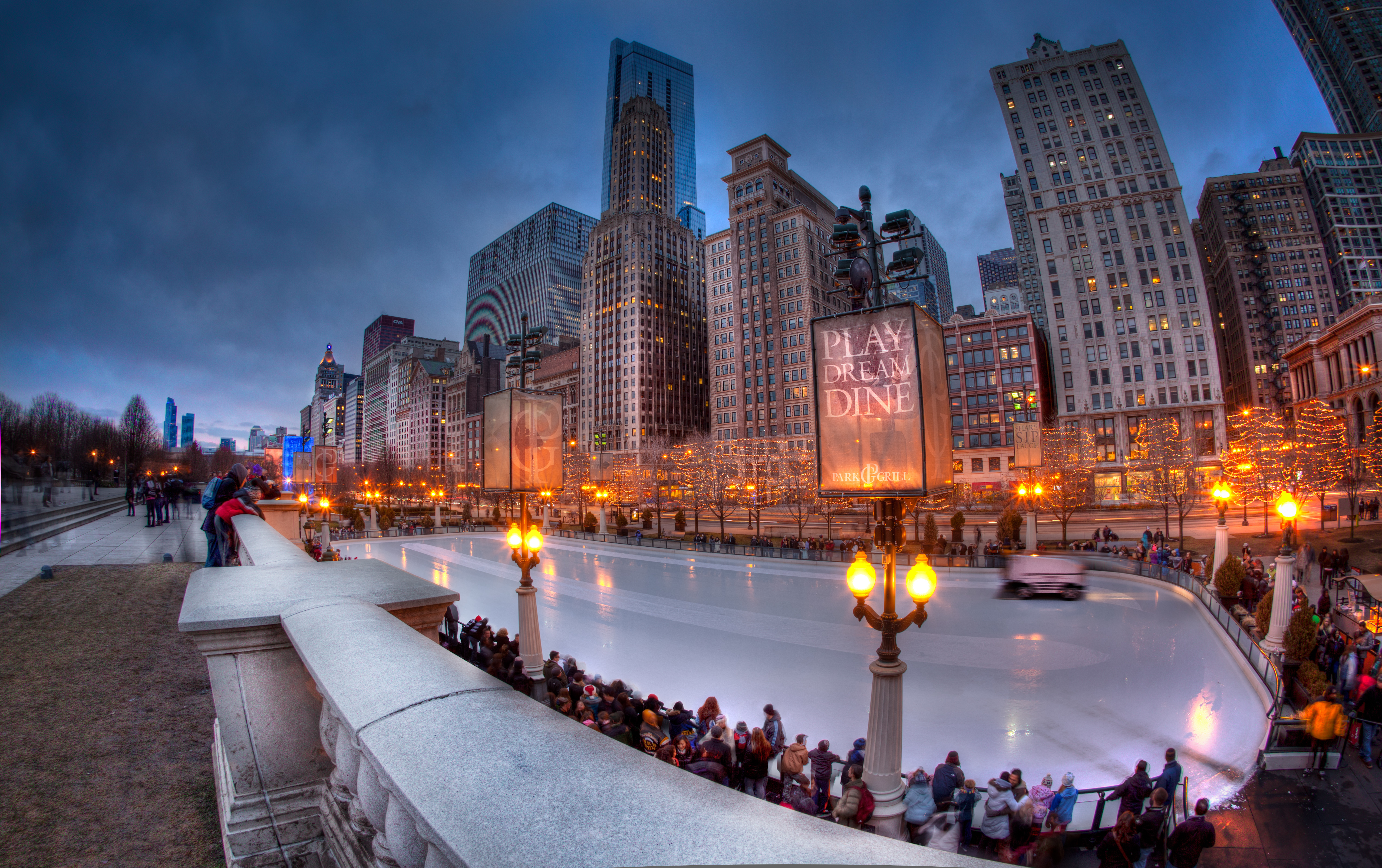 Image Chicago City Usa Illinois Ice Winter Cities