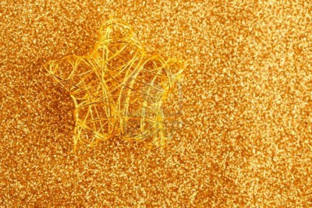 Gold Sparkle Background Wallpaper HD