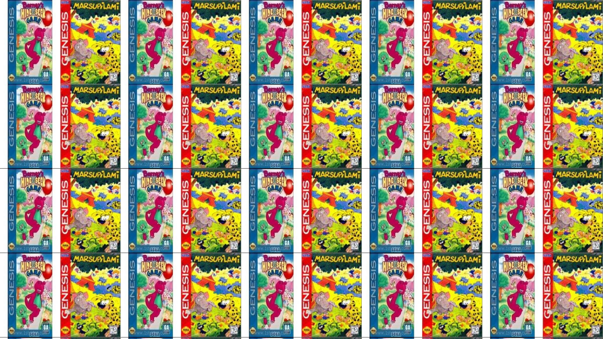 This Wallpaper With Image Of Barney Hide And Seek