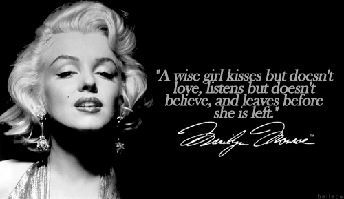 Famous Marilyn Monroe Quotes Life